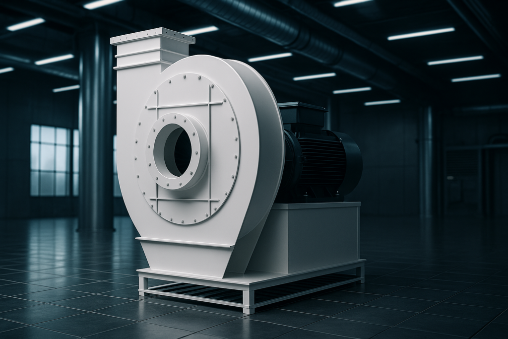 فن صنعتی سانتریفیوژ، مقایسه فن محوری و فن سانتریفیوژ